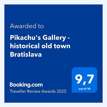Pikachu'S Gallery - Historical Old Town براتسيلافا المظهر الخارجي الصورة